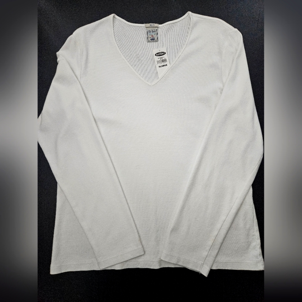 Vintage '04 - NWT Old Navy Cotton Long Sleeve Jersey - Size XL